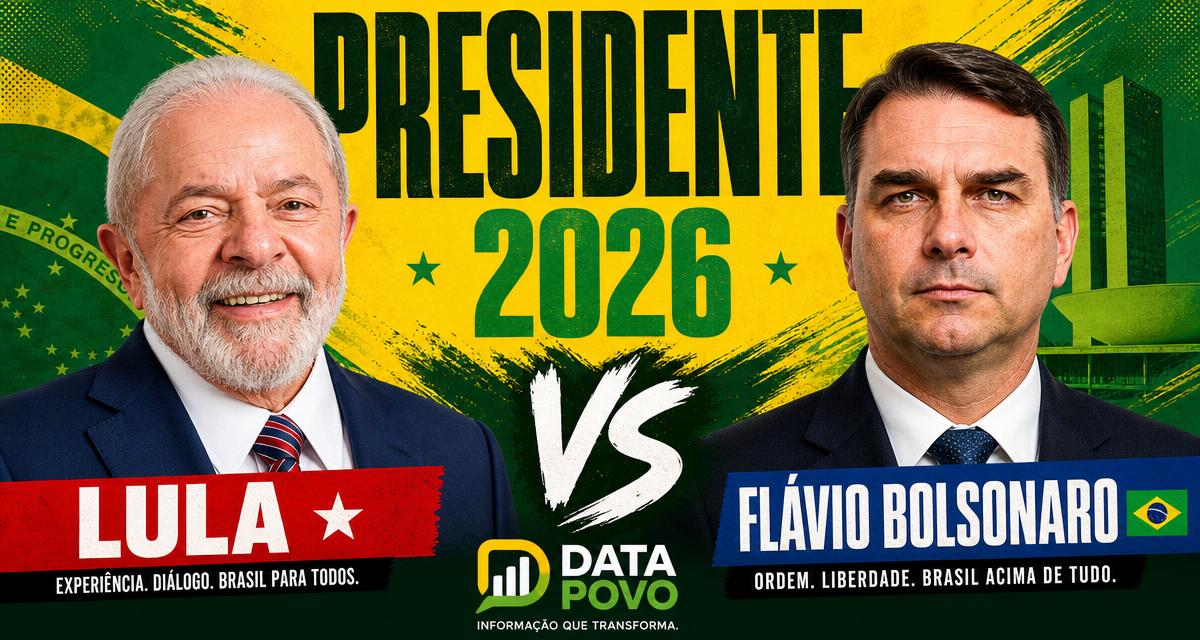 Pesquisa BTG/Nexus: Lula 39%, Flávio 33% e a surpresa Augusto Cury