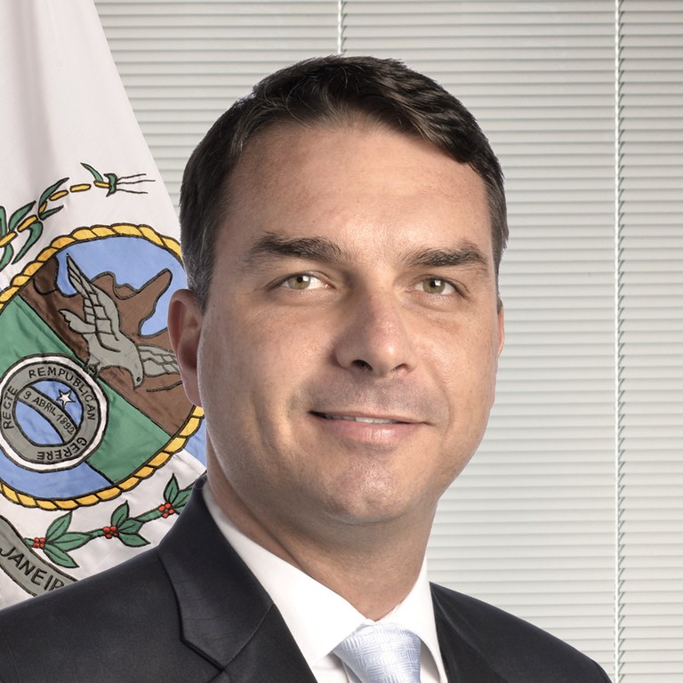 Flávio Bolsonaro (PL), segundo colocado na pesquisa BTG/Nexus